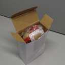 24 Pcs Neutral Valentine's Day Ornaments Felt Heart Ornament White Red Pink Stuffed Heart Bowl Vase Fillers Rustic Farmhouse Barn Style Valentines Day Decor for Tree Home Table Party Decor