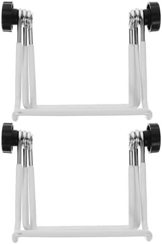 Ciieeo 2pcs Stainless Steel Foldable Sprouting Jar Rack Mason Jar Stand for Seed Sprouts Growing Portable Collapsible Plant Growing Holder for Kitchen Gardening