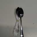 40 Piece Black Silverware Set, Stainless Steel Flatware Set for 8 Food Grade Cutlery Utensil Set Include Knife Fork Spoon Mirror Polished Dishwasher Safe