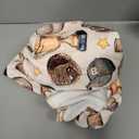 Horaldaily Baseball Flannel Blanket Throw, Brown Baseball Sport Soft Fuzzy Plush Cozy Fleece Blankets for Couch Sofa Bed Lounging, Ideal Gifts for Kids Teenagers Adults Self, 40x50