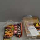 4 Pcs Thanksgiving Centerpieces for Tables Decorations, Wooden Thanksgiving Table Decorations Indoor Pumpkin Turkey Signs, Harvest Autumn Fall Decor Set for Home Office Party Farmhouse Desk Fireplace