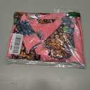 RAISEVERN Mens Hawaiian Shirt Casual Button Down Short Sleeve Tropical Beach Dress Shirt for Summer Holiday (Pink, M)