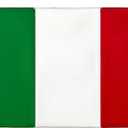 Italy Italian Flag 3x5 Outdoor with Sewn Stripes Heavy Duty Flag of Italy 3 X 5 Ft Polyester Material with 2 Metal Grommets 4 Rows of Stitching