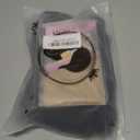 NOSTALGIA Black Wear and Go Glueless Wigs Straight Lace Front Wig Pre Cut Glueless Synthetic Layered Wig 24 Inch Middle Part Closure Wig For Women