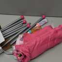 BABESIDE 7PCS Baby Doll Crib for 18'' Dolls, Baby Doll Bed with Storage Bag and Feeding Care Accessories Set , Doll Crib Doll Furniture for Girls Age 3+,Pretend Play Toy Gift for Kids Age 3+