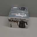 Hamilton Beach Compact 20 oz. / 0.6 Liter Gooseneck Electric Kettle for Boiling Water, Pour Over Coffee, Tea, Ultra Fast Heating With 1200 Watts, Stainless Steel BPA-Free Interior, Black (41045)