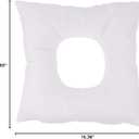Foam Spa Salon Massage Bed Face Down Cradle Cushion Pillow Washable & Reusable - White