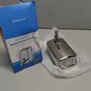 Commercial Soap Dispenser Wall Mount Stainless Steel Manual Liquid Pump Rust-Proof Leak Free for Bathroom (17 fl oz / 500ml)