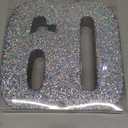 10 Inch Silver Glitter Big Number 3 Table Centerpieces Party Decorations,Birthday Chrismas Anniversary Graduation Centerpieces for Decorations,0-9 Numbers for Party Supplies