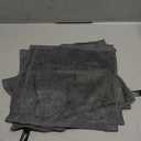 Wash Cloths 6 Pack, Super Soft and Skin Friendly Face Towel for Sensitive Skin, Reusable Washable Makeup Remover Cloth, 10x10 inch Small Face Washcloth, Easy to Rinse Dark Grey Facial Cleaning Cloths