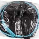 Way Cat Tunnel Collapsible Pet for Indoor Cats Kittens Puppies and Rabbits Durable and Portable Design for Endless Fun Black