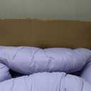 Sorra Home Papasan Cushion, 48 in x 48 in x 4 in, Lavender