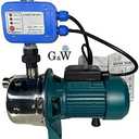 Shallow Well Jet and Booster Pump with Smart Controller Home Pressure 1 HP 110 V G&W Tankless No Need for Pressure Tank Max.Flow:13GPM Max.Height:137ft.