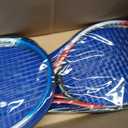 4 Pack Tennis Rackets Recreational 21 Inch Lightweight Tennis Racket Bulk with Balls Overgrips Carry Bag for Training Beginners