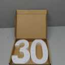 30th Birthday Decorations for Her Him,30th Birthday Centerpieces Table Decorations for Women Men,Light Up Numbers 30 Sign for Party Backdrop Wall Decor for 30 Wedding Anniversary Decoration