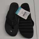 Reef Kai Rise Slippers Black, 8
