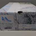 Trish Lucia Womens Ankle Boots Pointed Toe Stacked Chunky Heel Slip on Chelsea Short Booties (Gray)