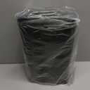 TIPGO Bathroom Trash Can with Lid, 10 Liter/ 2.6 Gallon Slim Garbage Can, Small Trash Bin Waste Basket with Pop-Up Lid for Kitchen, Bedroom, Living Room, Office (Black)