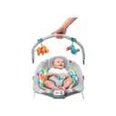 Bright Starts Baby Bouncer Soothing Vibrations Infant Seat - Taggies, Music, Removable -Toy Bar, 0-6 Months Up to 20 lbs (Toucan Tango)