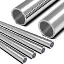 5Pcs 1/4"6.3mmODx12"(305mm) 304 Stainless Steel TubeRound Metal Tube Thickened Pipe Wall & Weldable Tubing, for Pipe for Industry, DIY, Furnishing,Decoration,Crafts Model(1/4OD*12", 5)