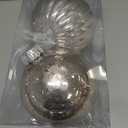 Large Christmas Ball Ornaments, Oversized Shatterproof Plastic Decorative Hanging Mercury Ornaments Ball for Xmas Holiday Party Decorations (Champagne, 6.0")