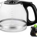 12-CUP Glass Replacement Coffee Carafe ONLY for KEURIG K-DUO Single Serve & Carafe Coffee Maker | NOT the K-Duo Essentials Model