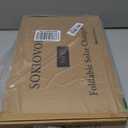 Foldable Solar Panels 50W Portable Solar Panel Charger 3 Output Ports (USB-A USB-C DC) Folding Solar Panel for Camping Hiking RV Outdoor Activities