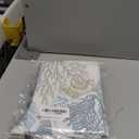 Coastal Tie Up Valance Curtains for Windows, Summer Beach Blue Teal Coral Kitchen Curtains Window Treatments, Sea Nautical Starfish Short Window Shades Valances for Bedroom Bathroom Cafe 54"x18"