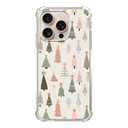 Fisgerod Cute Christmas Trees Phone Case for iPhone 16 Pro Max, Winter Christmas Trees Pattern Phone Cover, Soft Trendy TPU Bumper Cover Case