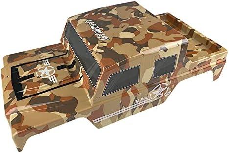 LAEGENDARY Piezas de repuesto de coches RC a escala 1:8 para camin Rango: Car Shell - Camo - Nmero de pieza - RA-5008