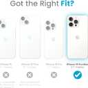 Speck Clear iPhone 15 Pro Max Case - Slim, Drop Protection - Scratch Resistant, Anti-Yellowing, 6.7 Inch Phone Case - GemShell Clear