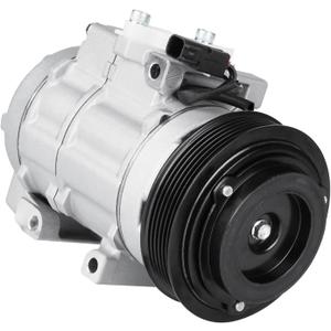 Air Conditioning Compressor & A/C Clutch for Ford F-150 & Expedition 2007-2014, F-250 2007-2009, F250 F350 Super Duty 07-10, F-350 08-09, Lobo 01-14 & 16-17, Lincoln Mark LT 07-08, Navigator 07-14