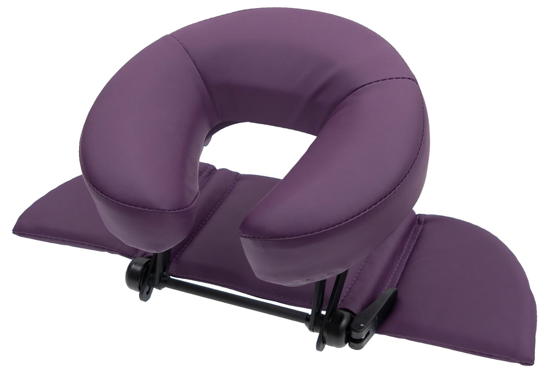VARIPOWDER Massage Table Headrest Face Cradle Cushion with Pad, Adjustable Standard Universal Massage Table Bed Face Cradle Spa Headrest face Cradle for Massage Tables Equipment