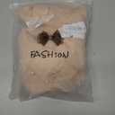 SPOKKI 2 PCS Baby Props Photography Wrap Kit, Newborn Photography Props, Handmade Pearl Wrap Blanket for Baby Photo Props with Pearl Headband, 35.5 X 67 inch Newborn Outfits for Photography (Beige)