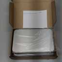 Geiserailie 4 Pack Rectangular Metal Tin Box with Lid Metal Hinged Lid Tin Empty Box Container Storage for Watercolor Jewelry Pen Eraser Pill Candy Craft Organize 7.0 x 4.2 x 0.6'' (Sliver)