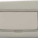 Dasbecan Gray Left Driver Side Sun Visor Compatible with Nissan Altima 2013 2014 2015 2016 2017 2018 with Mirror and Vanity Light Without Sunroof Replaces# 96401-3TA2A