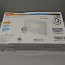 CLOUDY BAY 3 Color 120V Dimmable LED Indoor Outdoor Step Light,3000K/4000K/5000K 3W 100lm Stair Light,White Finish,12 Pack