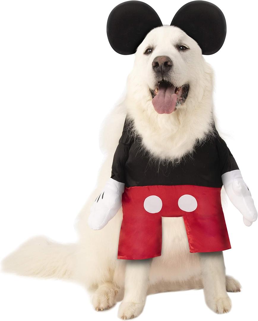 Rubies Disney: Mickey Mouse Pet Costume for For Dogs or Cats, XXXL (3XL)