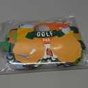 24 Pcs Golf Themed Party Paper Eyeglasses Photo Booth Props Colorful Novelty Golf Ball Cart Paper Glasses Decorations for Adult Ball Sports Theme Birthday Party Decoration