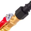 Flush Hose Fitting Kit for Yamaha,PWC WaveRunner/Sport Jet Boat Flush Fitting Kit Black Compatiable For Yamaha,LX VX VXR FXHO VX110 VX Deluxe FX Cruiser Jet Ski (Jet Boat Flush Fitting Kit-Black)