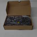 XLR Cables, XLR Microphone Cables 10ft 6 Packs Nylon Braided, Balanced XLR Speaker Cable 3-Pin Male to Female Mic Cable for Microphones, Mixer and Speaker Systems