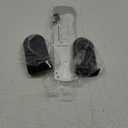 simpletome ONE Hand Tear Paper Towel Holder Under Cabinet Adhesive or Drilling Installation Aluminum Alloy + ABS (Black)