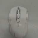 TECKNET Bluetooth Mouse, 4000DPI Wireless Mice for Laptop 2-in-1(BT 5.0/3.0+2.4Ghz) Computer Mouse with USB Receiver for Mac (USB-A+Bluetooth, White)