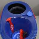 O-Cedar RinseClean Spin Mop & Bucket System + 1 Extra Mop Head | Clean with Clean Water | Removes 99% of Bacteria