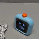 Digital Visual Timer for Kids - Rechargeable 99 Min Timer - Focus & Smoother Routines - Visual Timer for Classroom, ADHD Autism Toddler Support - Daily Use at Home, Therapy or School (Blue)