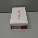 Carcuume Women's Strappy Platform Heeled Sandal,NATRACY-GOLD PU-8.5