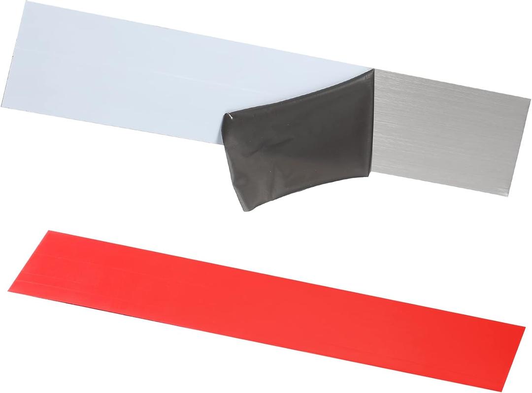2 Pcs Garage Door Seal Mouse Guard Stainless Steel Rodent Snake Proof Barrier Self Adhesive Weather Stripping Guard for Indoor Outdoor Home, 9.84 Inch Long