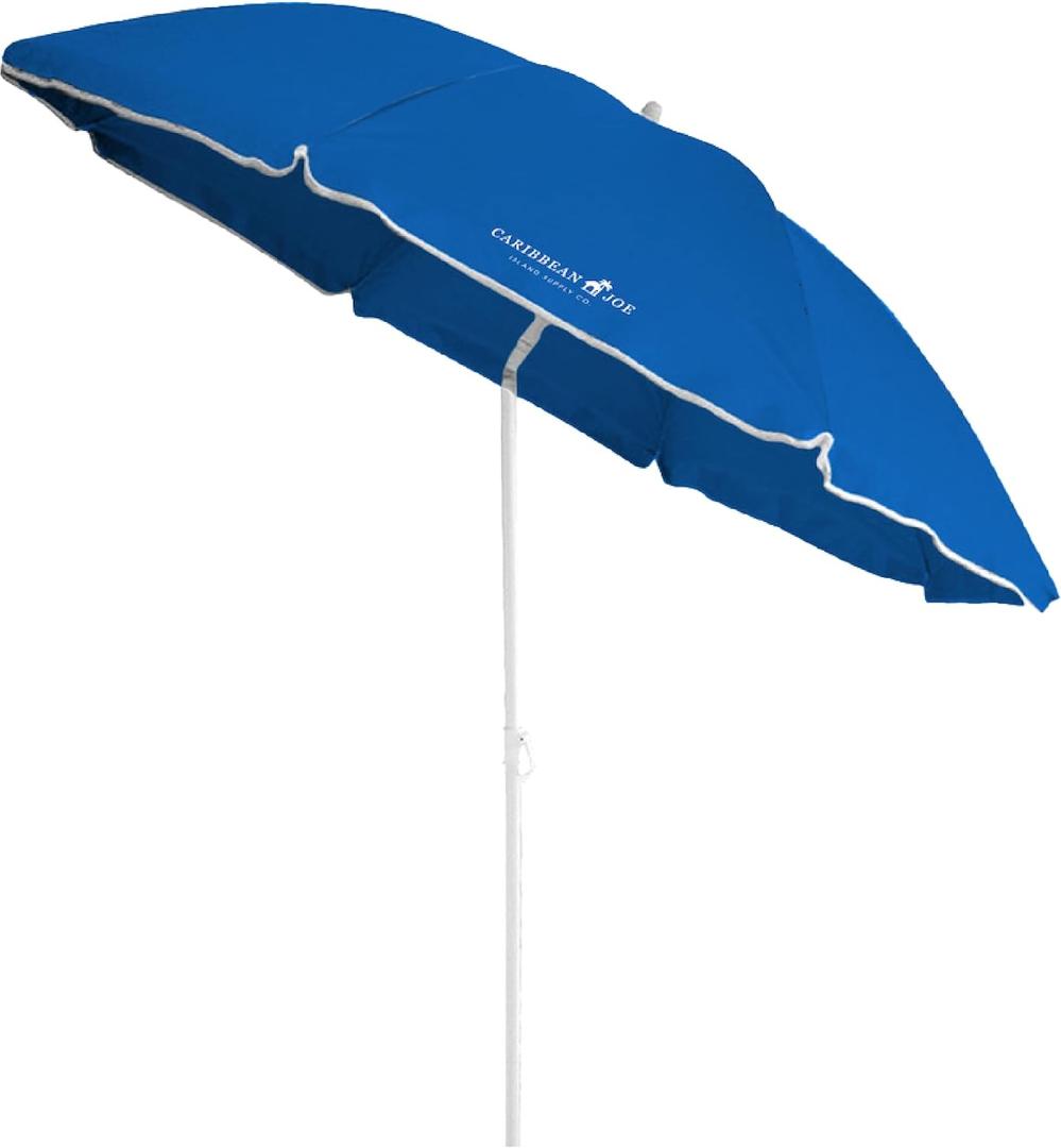 CARIBBEAN JOE Umbrella for Beach Chair, Adjustable and Universal, UV Protection