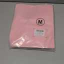 VICHYIE Women Square Neck Ribbed Bodycon Tight Dress Long Sleeve Mid Thigh Pencil Above Knee Dresses (Medium, Z-light Pink)