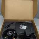 KENES Tub Shower Faucet Set Complete, Matte Black Tub and Shower Trim Kit with 6-Inch Rain Shower Head, Square Shower System, KE-6025A-2 (Shower Valve Included)